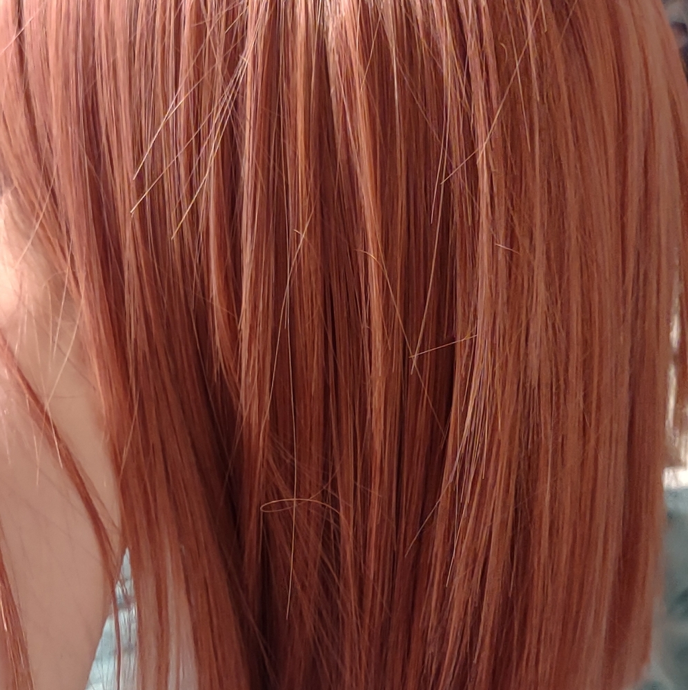 Lace front wig